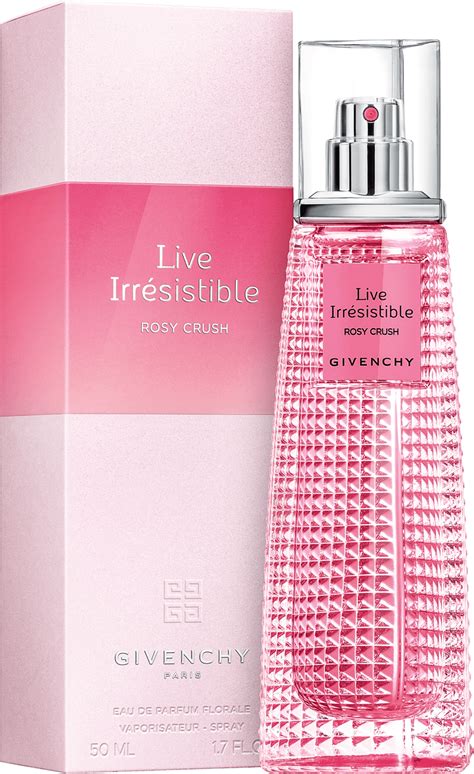 givenchy live irrésistible rosy crush eau de parfum 50ml|givenchy rosy crush.